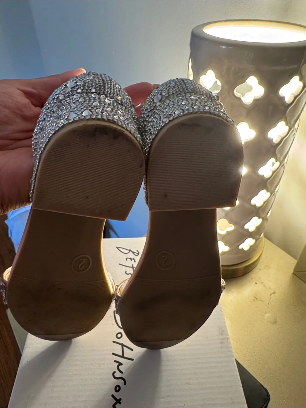 Betsey Johnson sparkling rhinestone